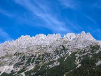 Wolkenschleier über Felszackenkamm